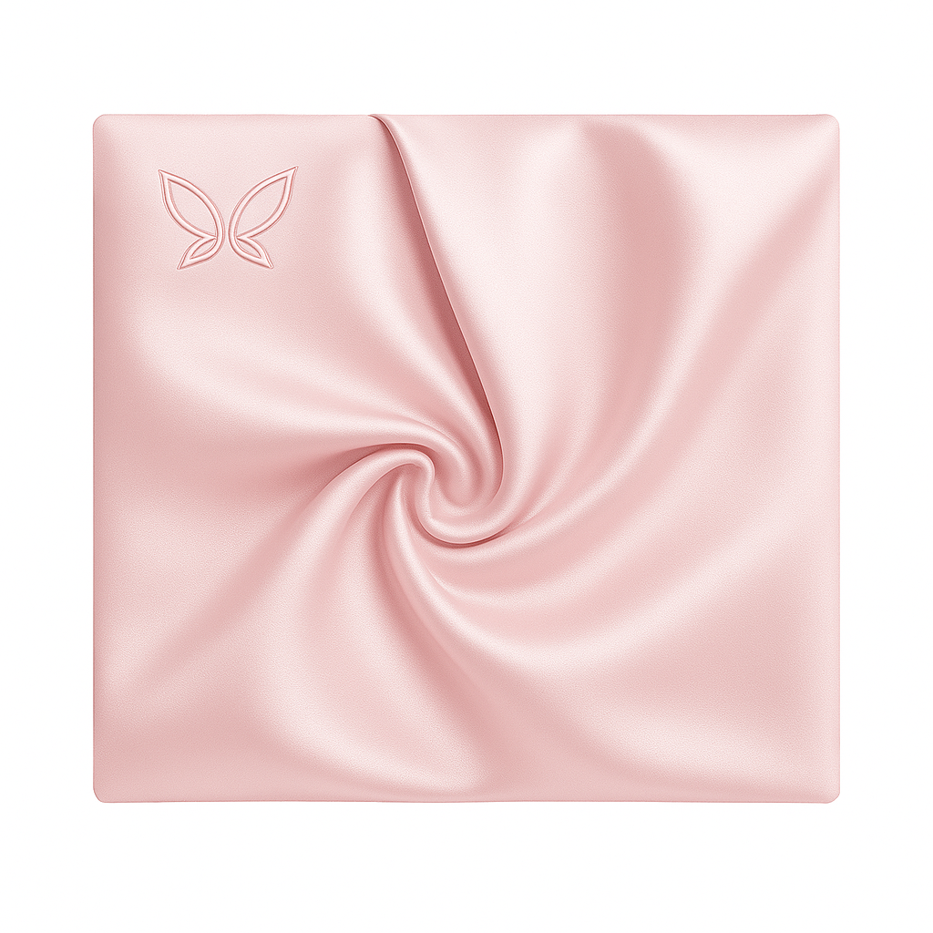 Silk Pillowcase in Blush Pink