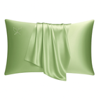 Silk Pillowcase in Fresh Sage