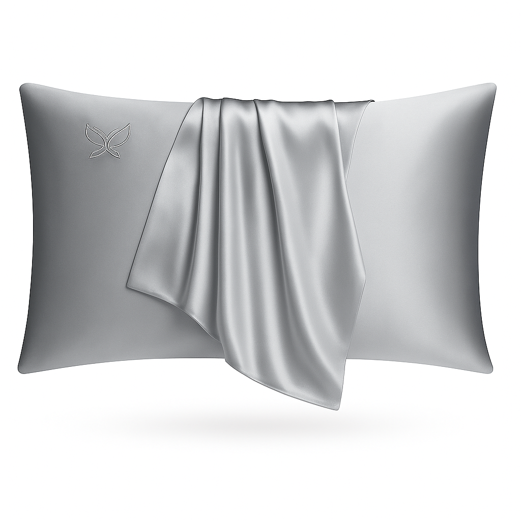 Silk Pillowcase in Moonlight